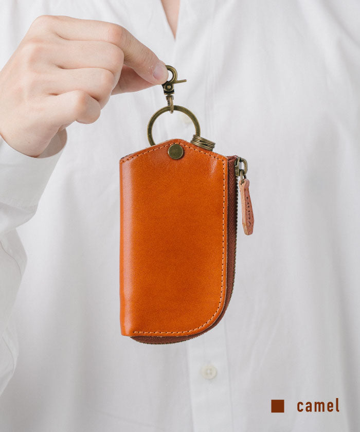 MURA Key Case Italian Leather Leather Smart Key Key Men's