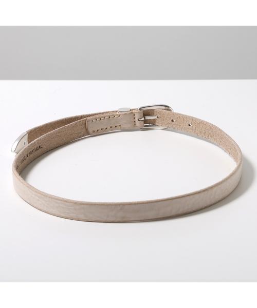 アワーレガシー OUR LEGACY OUR LEGACY ベルト A4258CCW 2CM （CHALKY-WHITE-LEATHER） CHALKY-WHITE-LEATHER