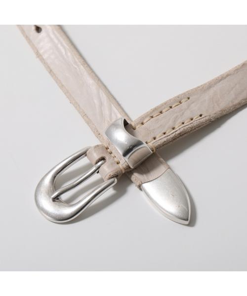 アワーレガシー OUR LEGACY OUR LEGACY ベルト A4258CCW 2CM （CHALKY-WHITE-LEATHER） CHALKY-WHITE-LEATHER