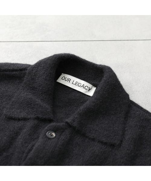 アワーレガシー OUR LEGACY OUR LEGACY カーディガン EVENING POLO M4213ECFSE （BLACK-FUZZY/ブラック） BLACK-FUZZY/ブラック
