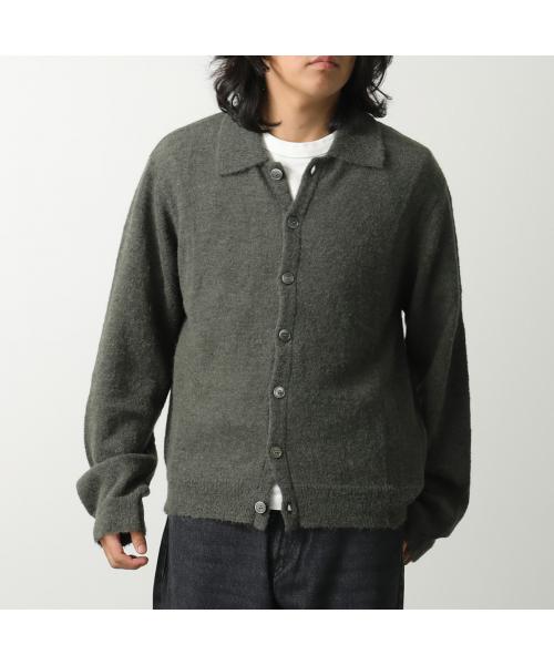 アワーレガシー OUR LEGACY OUR LEGACY カーディガン EVENING POLO M4253EM （MOSS-GREEN-FUZZY-ALPACA） MOSS-GREEN-FUZZY-ALPACA