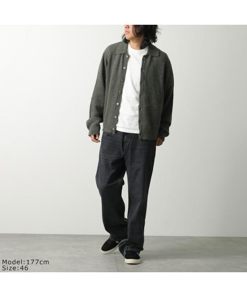 アワーレガシー OUR LEGACY OUR LEGACY カーディガン EVENING POLO M4253EM （MOSS-GREEN-FUZZY-ALPACA） MOSS-GREEN-FUZZY-ALPACA