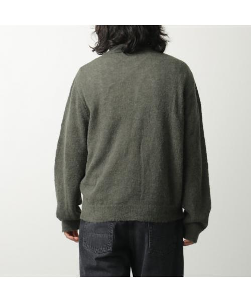 アワーレガシー OUR LEGACY OUR LEGACY カーディガン EVENING POLO M4253EM （MOSS-GREEN-FUZZY-ALPACA） MOSS-GREEN-FUZZY-ALPACA