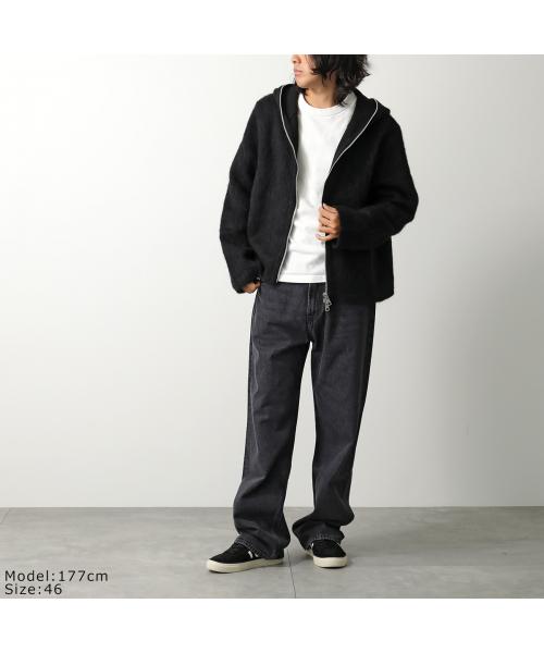 アワーレガシー OUR LEGACY OUR LEGACY フーディ FULL ZIP HOOD M4243FBH ジップアップ （BLACK-HAIRY-WOOL/ブラック） BLACK-HAIRY-WOOL/ブラック