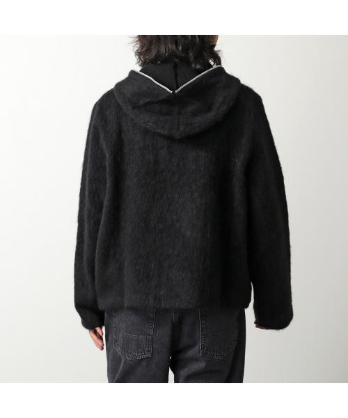 アワーレガシー OUR LEGACY OUR LEGACY フーディ FULL ZIP HOOD M4243FBH ジップアップ （BLACK-HAIRY-WOOL/ブラック） BLACK-HAIRY-WOOL/ブラック