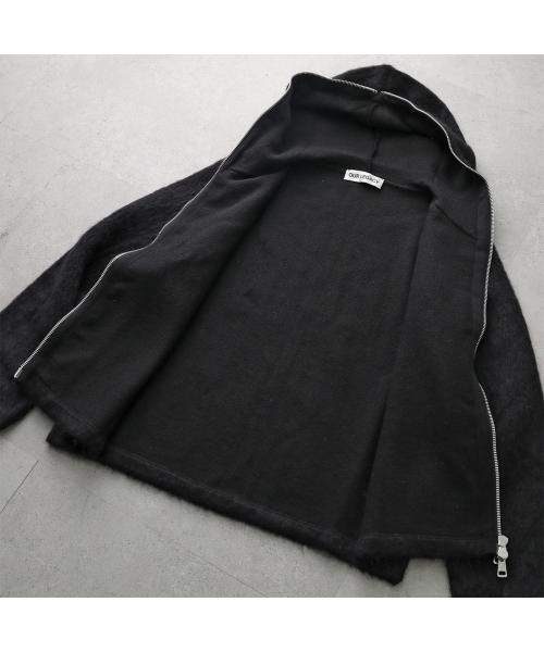 アワーレガシー OUR LEGACY OUR LEGACY フーディ FULL ZIP HOOD M4243FBH ジップアップ （BLACK-HAIRY-WOOL/ブラック） BLACK-HAIRY-WOOL/ブラック