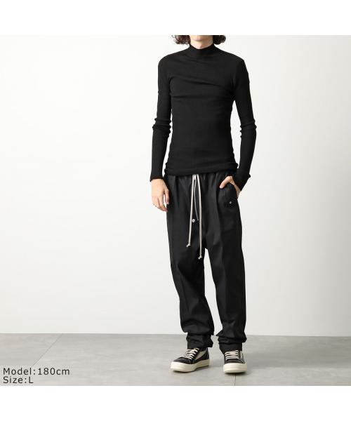 リックオウエンス ダークシャドウ Rick Owens DRKSHDW Rick Owens ニット RU02D6638 RIBM 羊毛 高領