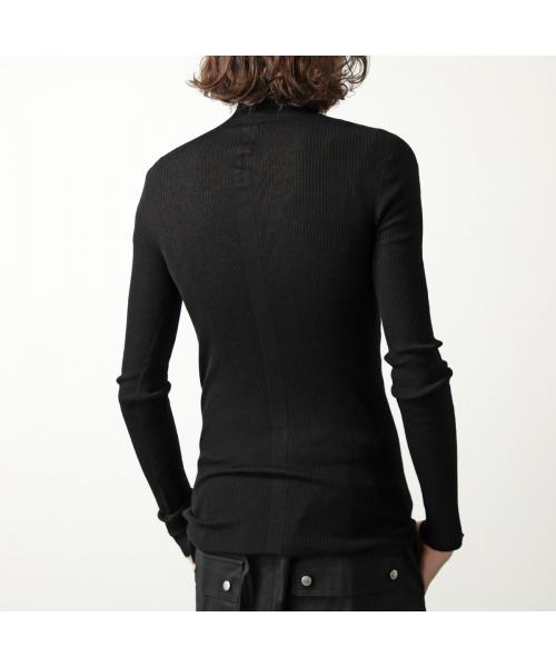 リックオウエンス ダークシャドウ Rick Owens DRKSHDW Rick Owens ニット RU02D6638 RIBM 羊毛 高領