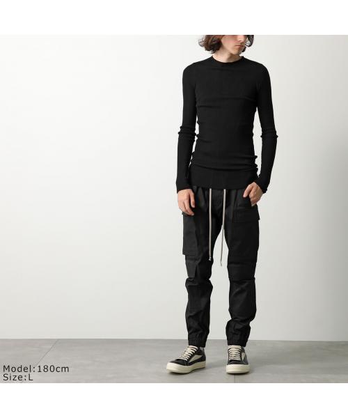 リックオウエンス ダークシャドウ Rick Owens DRKSHDW Rick Owens ニット RU02D6637 RIBM 羊毛 圓領