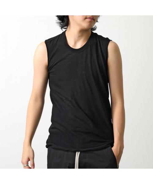 リックオウエンス ダークシャドウ Rick Owens DRKSHDW Rick Owens 無袖 BASIC SL T RU01E5151 UC