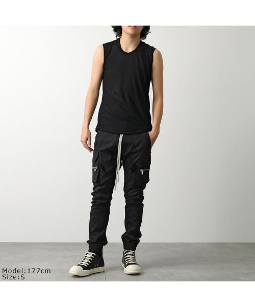 リックオウエンス ダークシャドウ Rick Owens DRKSHDW Rick Owens 無袖 BASIC SL T RU01E5151 UC