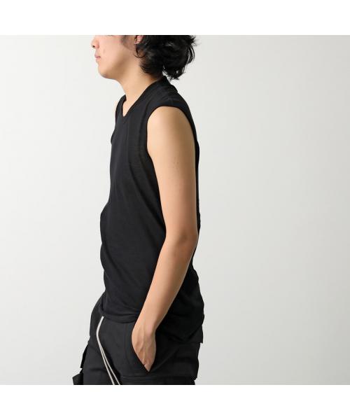 リックオウエンス ダークシャドウ Rick Owens DRKSHDW Rick Owens 無袖 BASIC SL T RU01E5151 UC