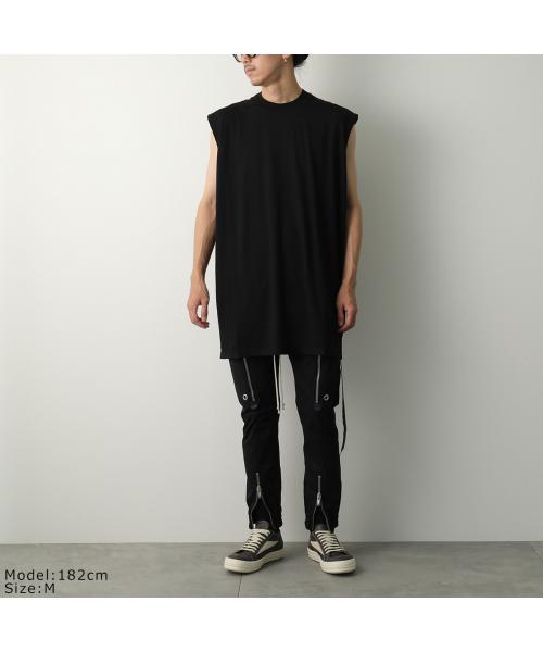 リックオウエンス ダークシャドウ Rick Owens DRKSHDW Rick Owens タンクトップ TARP T DU02E7158 RN ノースリーブ （09/BLACK-ブラック） 09/BLACK-ブラック