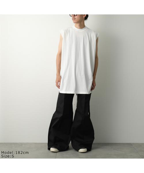 リックオウエンス ダークシャドウ Rick Owens DRKSHDW Rick Owens タンクトップ TARP T DU02E7158 RN ノースリーブ （09/BLACK-ブラック） 09/BLACK-ブラック