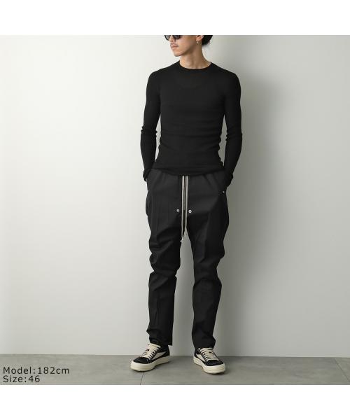 リックオウエンス ダークシャドウ Rick Owens DRKSHDW Rick Owens トラウザーズパンツ BELAPANTS RU02E1361 TE （09/BLACK） 09/BLACK