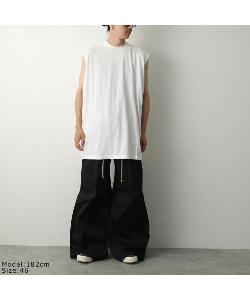 リックオウエンス ダークシャドウ Rick Owens DRKSHDW Rick Owens バギーパンツ WIDE BELA PANTS RU02E1366 TE （09/BLACK/ブラック） 09/BLACK/ブラック