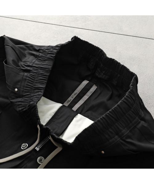 リックオウエンス ダークシャドウ Rick Owens DRKSHDW Rick Owens バギーパンツ WIDE BELA PANTS RU02E1366 TE （09/BLACK/ブラック） 09/BLACK/ブラック