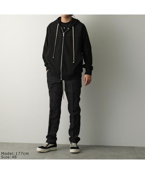 リックオウエンス ダークシャドウ Rick Owens DRKSHDW Rick Owens イージーパンツ RU01F2390 WG テーパード （09/BLACK-ブラック） 09/BLACK-ブラック