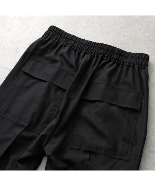 リックオウエンス ダークシャドウ Rick Owens DRKSHDW Rick Owens イージーパンツ RU01F2390 WG テーパード （09/BLACK-ブラック） 09/BLACK-ブラック