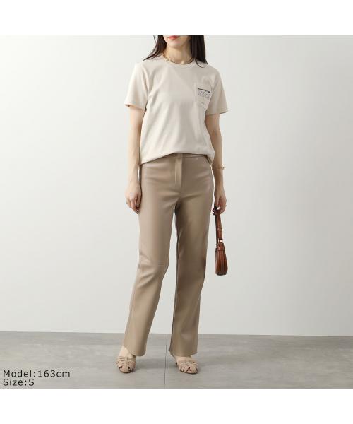 エス 馬克斯瑪拉 S Max Mara S MAX MARA 生態皮褲 SUBLIME 彈性