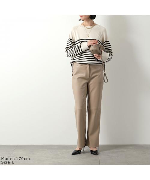 エス 馬克斯瑪拉 S Max Mara S MAX MARA 生態皮褲 SUBLIME 彈性