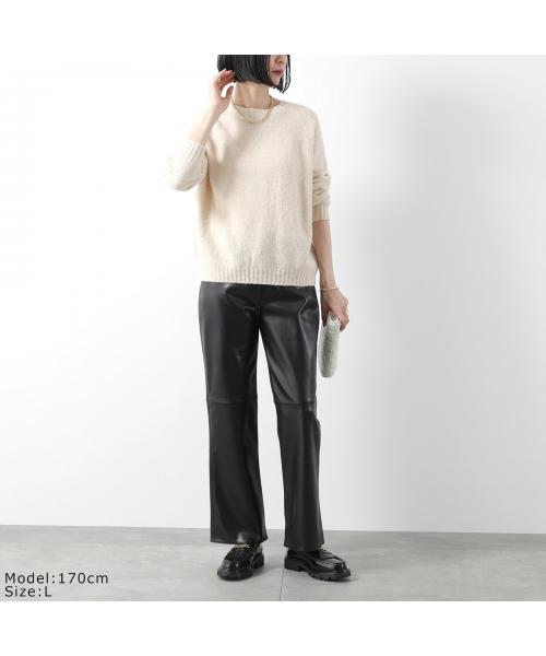 エス 馬克斯瑪拉 S Max Mara S MAX MARA 生態皮褲 SUBLIME 彈性