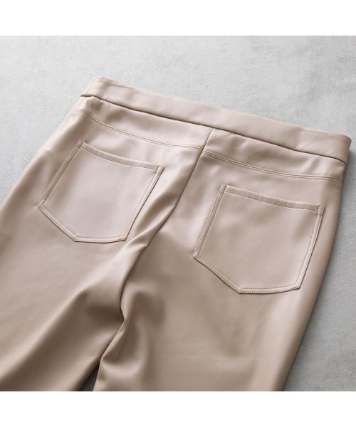 エス 馬克斯瑪拉 S Max Mara S MAX MARA 生態皮褲 SUBLIME 彈性