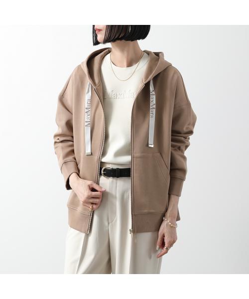エス マックスマーラ S Max Mara S MAX MARA パーカー JOUR 長袖 フーディ  （002/キャメル） 002/キャメル