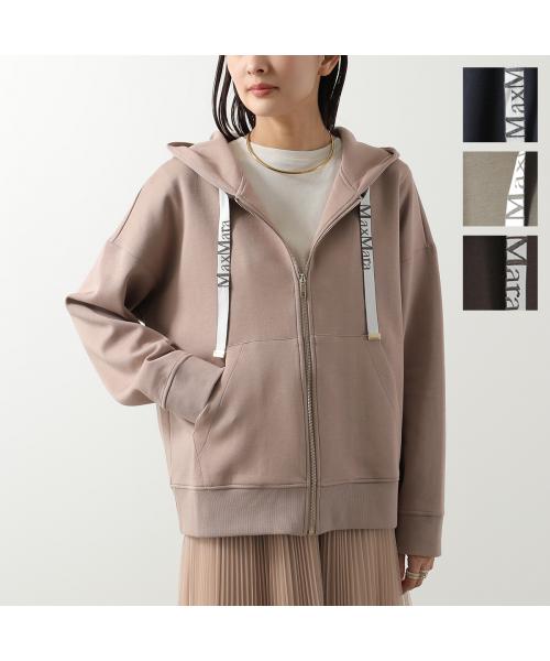 エス マックスマーラ S Max Mara S MAX MARA パーカー JOUR 長袖 フーディ  （002/キャメル） 002/キャメル