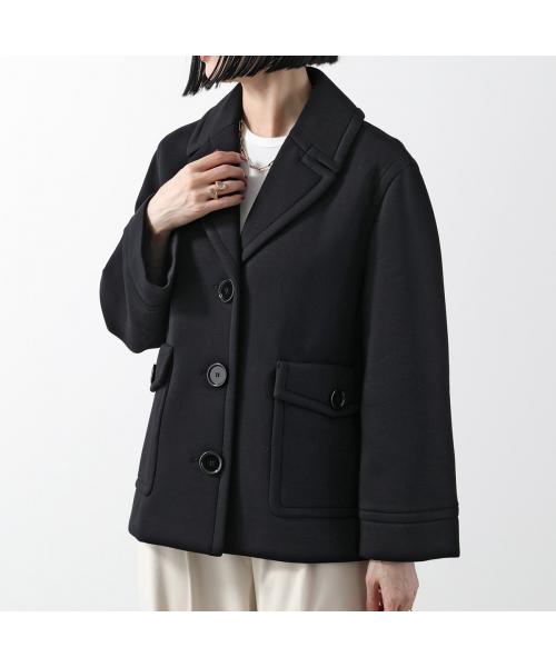 エス マックスマーラ S Max Mara S MAX MARA ジャケット ESTROSO コート ショート丈 （005/ブラック） 005/ブラック
