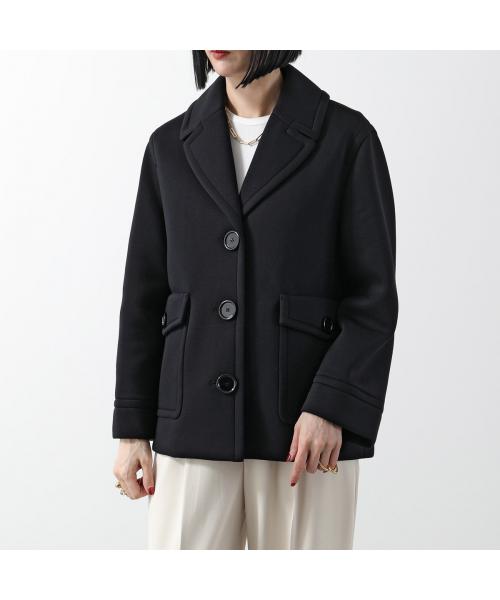 エス マックスマーラ S Max Mara S MAX MARA ジャケット ESTROSO コート ショート丈 （005/ブラック） 005/ブラック