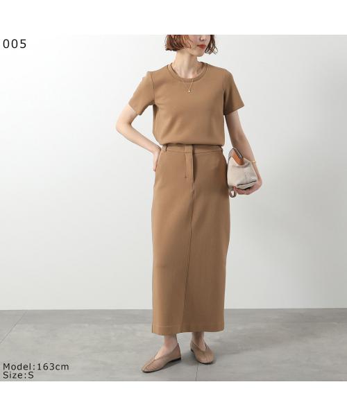 エス マックスマーラ S Max Mara S MAX MARA Tシャツ NANCY ネンシー スキューバ ジャージー （002/ライトベージュ） 002/ライトベージュ