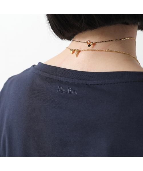 エ斯 馬克斯瑪拉 S Max Mara S MAX MARA T恤 DURATA 八分袖 剪裁上衣