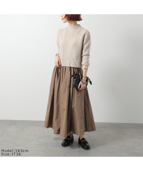 エス マックスマーラ S Max Mara S MAX MARA ロングスカート JOKEY ジョーキー （038/ブラウン） 038/ブラウン