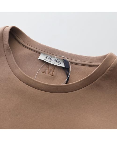 エス マックスマーラ S Max Mara S MAX MARA Tシャツ CABIRIA カビリア スキューバ ジャージー （002/ブラウン） 002/ブラウン