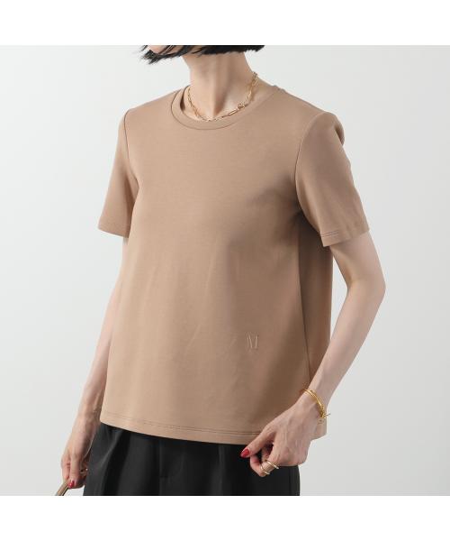 エス マックスマーラ S Max Mara S MAX MARA 半袖 Tシャツ TUBO トゥーボ スキューバ ジャージー （002/ブラウン） 002/ブラウン