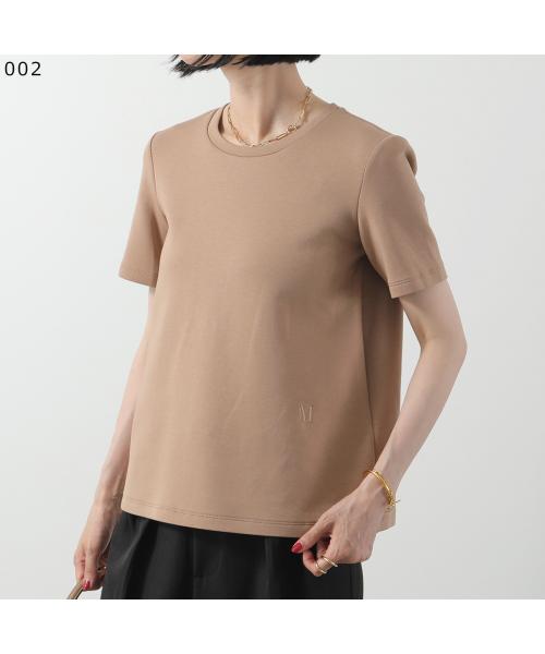 エス マックスマーラ S Max Mara S MAX MARA 半袖 Tシャツ TUBO トゥーボ スキューバ ジャージー （002/ブラウン） 002/ブラウン