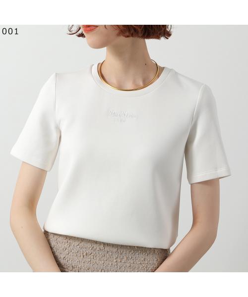 エス マックスマーラ S Max Mara S MAX MARA 半袖 Tシャツ TUBO トゥーボ スキューバ ジャージー （002/ブラウン） 002/ブラウン