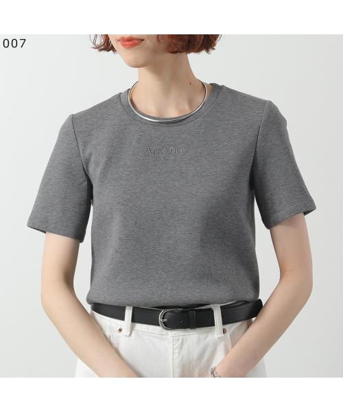 エス マックスマーラ S Max Mara S MAX MARA 半袖 Tシャツ TUBO トゥーボ スキューバ ジャージー （002/ブラウン） 002/ブラウン