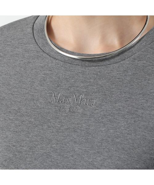 エス マックスマーラ S Max Mara S MAX MARA 半袖 Tシャツ TUBO トゥーボ スキューバ ジャージー （002/ブラウン） 002/ブラウン