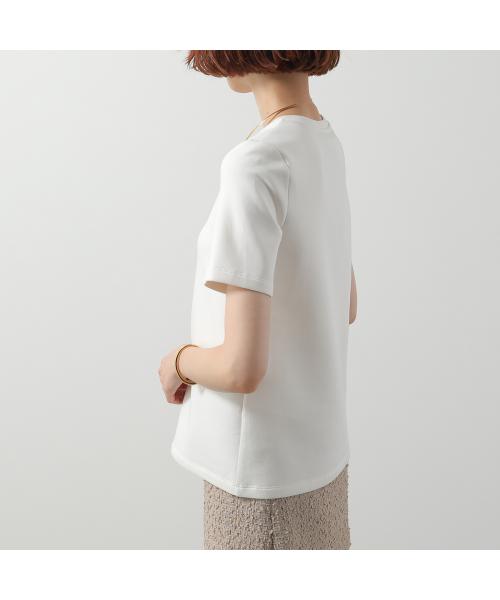 エス マックスマーラ S Max Mara S MAX MARA 半袖 Tシャツ TUBO トゥーボ スキューバ ジャージー （002/ブラウン） 002/ブラウン