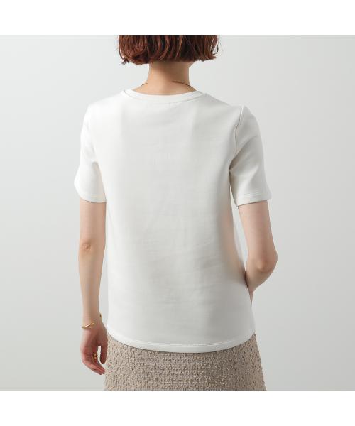エス マックスマーラ S Max Mara S MAX MARA 半袖 Tシャツ TUBO トゥーボ スキューバ ジャージー （002/ブラウン） 002/ブラウン