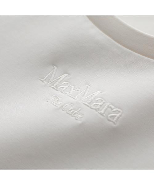 エス マックスマーラ S Max Mara S MAX MARA 半袖 Tシャツ TUBO トゥーボ スキューバ ジャージー （002/ブラウン） 002/ブラウン