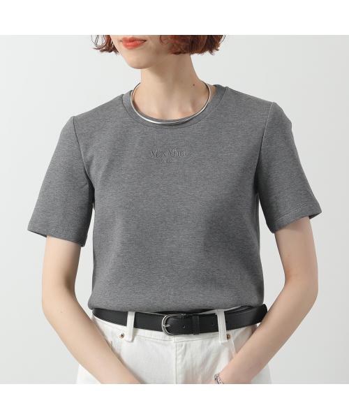 エス マックスマーラ S Max Mara S MAX MARA 半袖 Tシャツ TUBO トゥーボ スキューバ ジャージー （002/ブラウン） 002/ブラウン