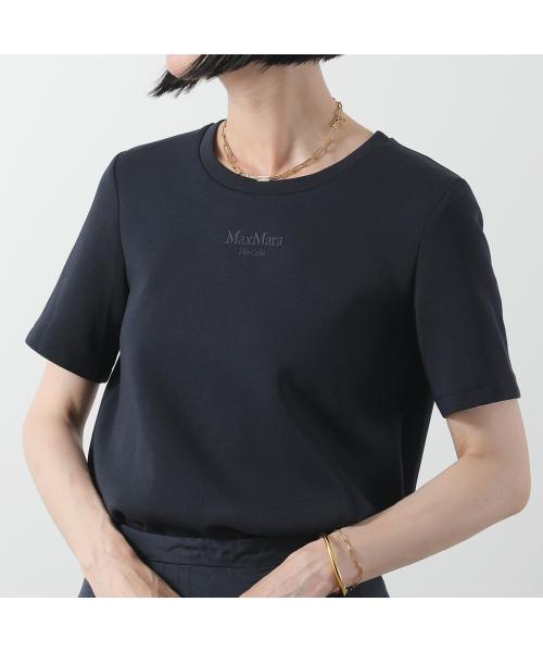 エス マックスマーラ S Max Mara S MAX MARA 半袖 Tシャツ TUBO トゥーボ スキューバ ジャージー （006/ネイビー） 006/ネイビー