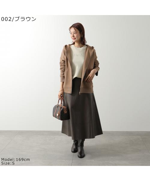 エス マックスマーラ S Max Mara S MAX MARA パーカー JULIA スウェット ジップアップ （003/カーキ） 003/カーキ