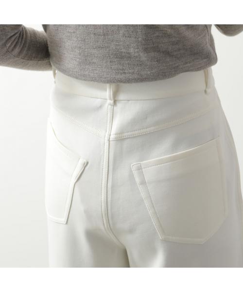 エス マックスマーラ S Max Mara S MAX MARA ワイドパンツ MERLOT ストレッチ （001/オフホワイト） 001/オフホワイト