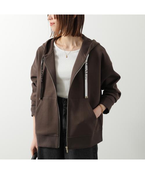 エス マックスマーラ S Max Mara S MAX MARA パーカー JOUR 長袖 フーディ （004/ダークブラウン） 004/ダークブラウン