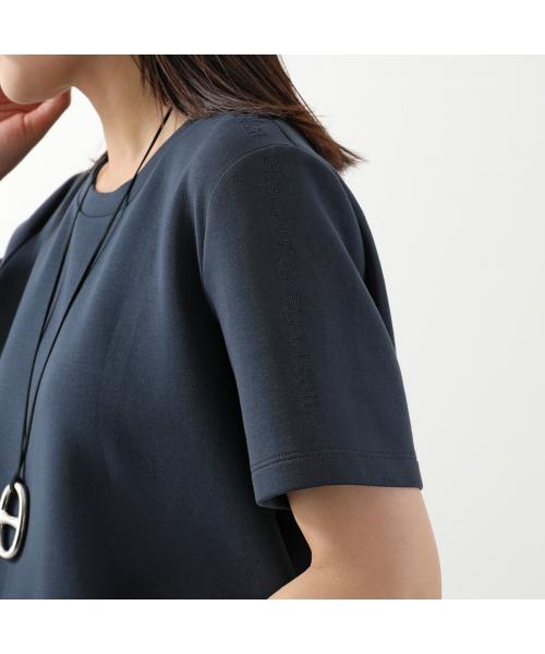 エス マックスマーラ S Max Mara S MAX MARA 半袖 Tシャツ NANCY ネンシー ロゴ 刺繍 （007/ネイビー） 007/ネイビー