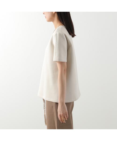エス マックスマーラ S Max Mara S MAX MARA 半袖 Tシャツ NANCY ネンシー ロゴ 刺繍 （007/ネイビー） 007/ネイビー